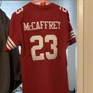 Christian McCafferey Youth XL Red Jersey
